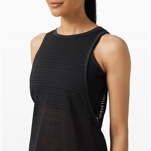 Lululemon Clear and Present Muscle Tank Worn Once